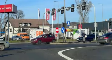 Utrudnienia w ruchu na skrzyżowaniu Jana Pawła II i Grunwaldzkiej