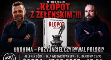 Kłopot z Zełenskim - Zbigniew Parafianowicz spotka się z czytelnikami w Jeleniej Górze
