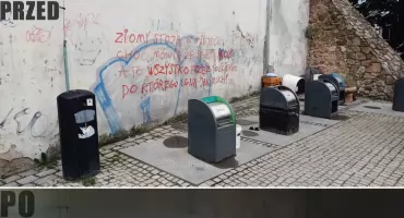 Cacy - czyszczą miasto z bzdurnych bazgrołów. Czy to aniołowie przestrzeni publicznej miasta?